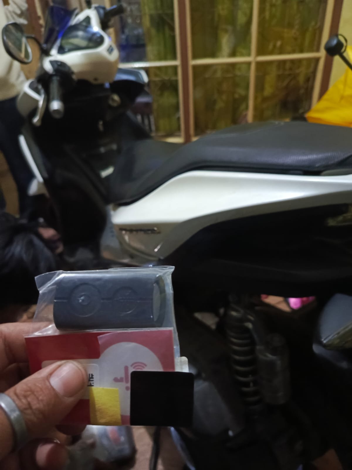 kunci keyles aerox hilang